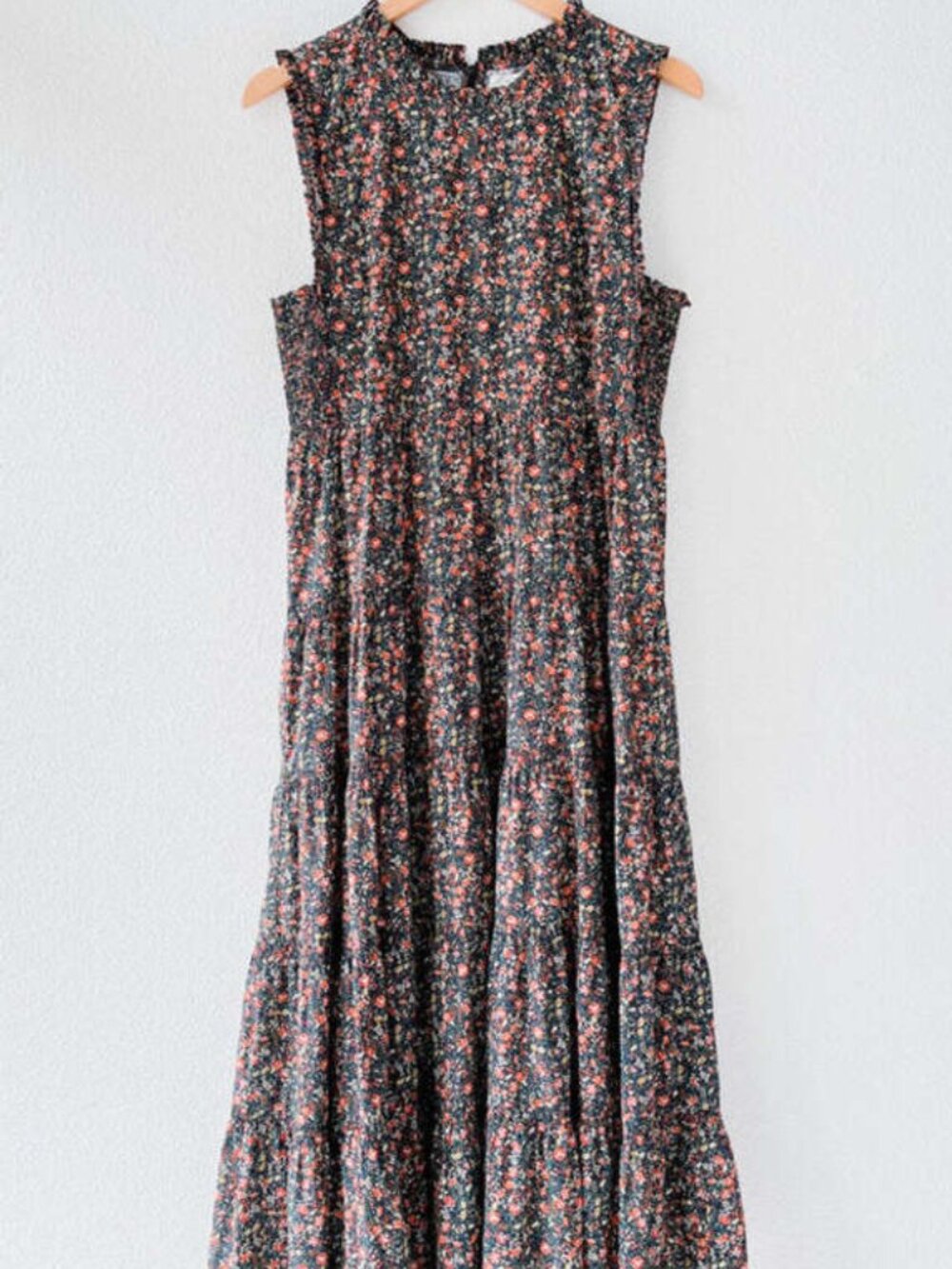 Doen Raven Dress in Black Petit Jardin Size Large